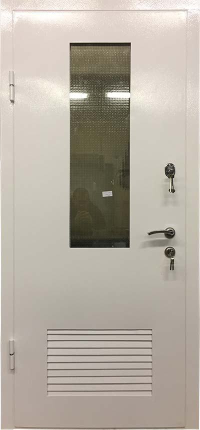 Дверь техническая металлическая входная Порошок 616