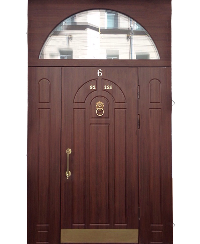 Дверь металлическая МДФ с пленкой ПВХ 0016