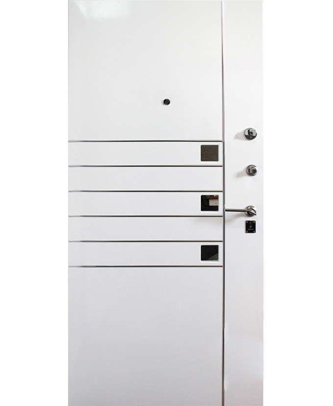 Железная дверь МДФ панель с натуральным шпоном 1148