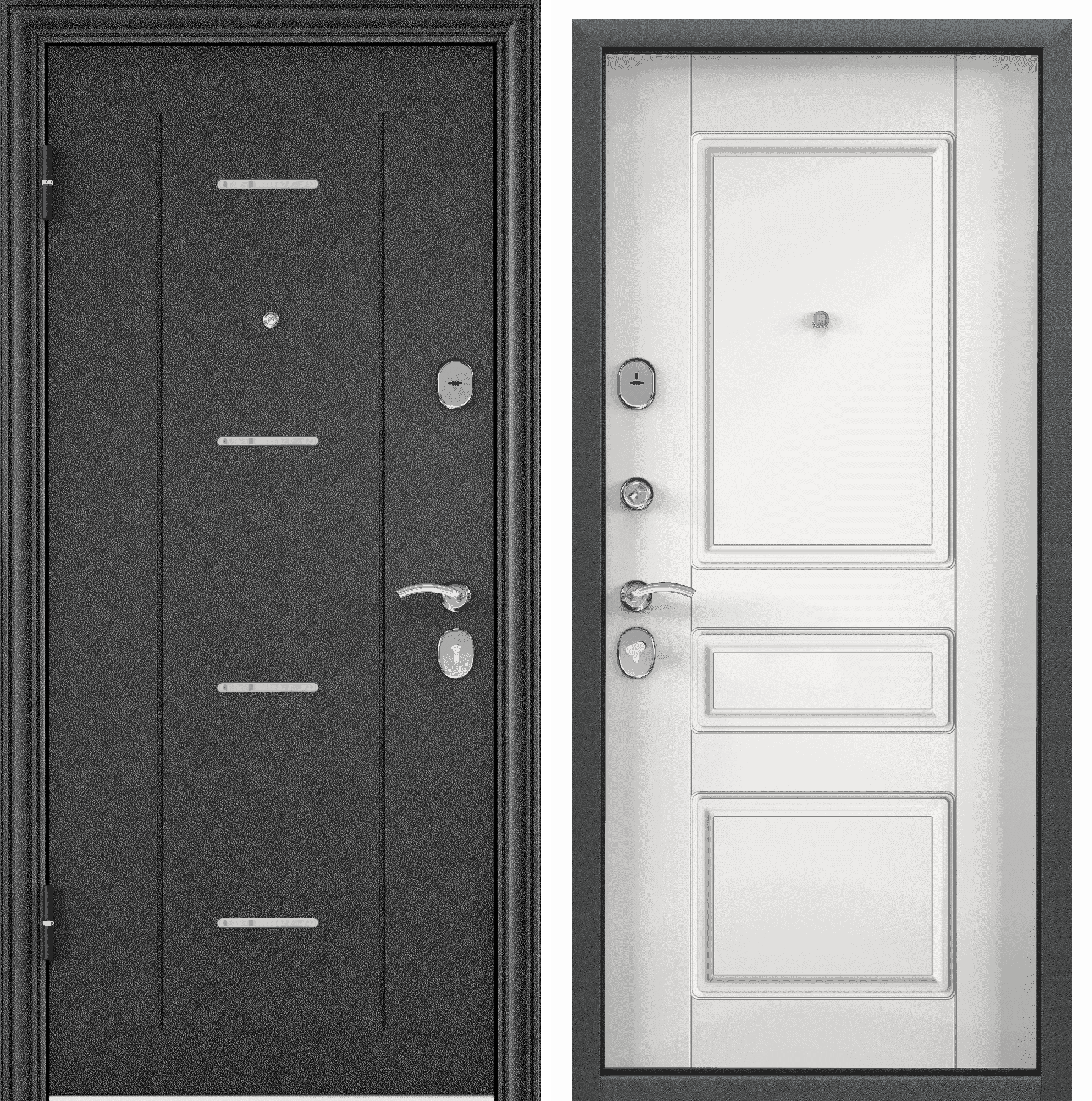 Металлическая дверь с шумоизоляцией МДФ/МДФ 3148