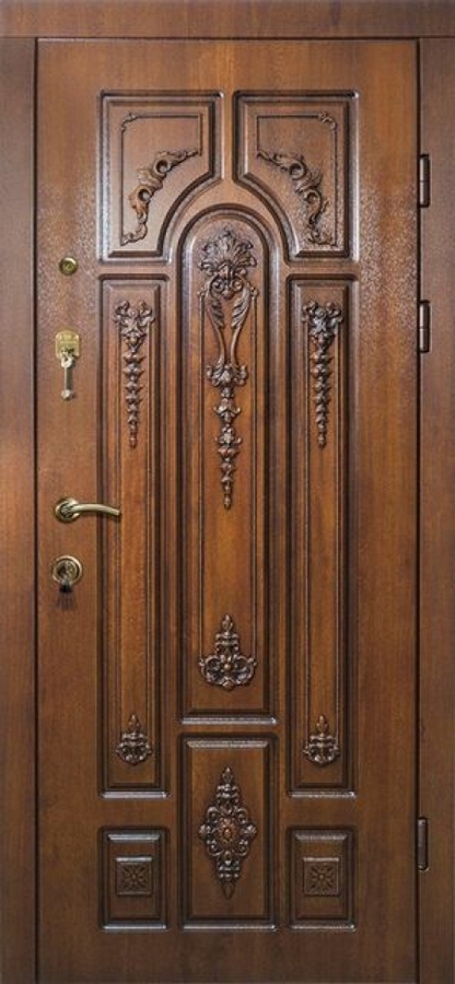 Дверь стальная входная с шумоизоляцией МДФ/МДФ 3150