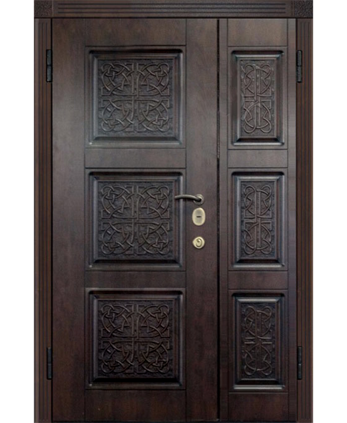 Входная дверь МДФ с пленкой ПВХ 0018