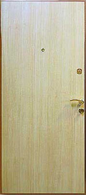 Дверь стальная входная Ламинат/винилискожа 1110