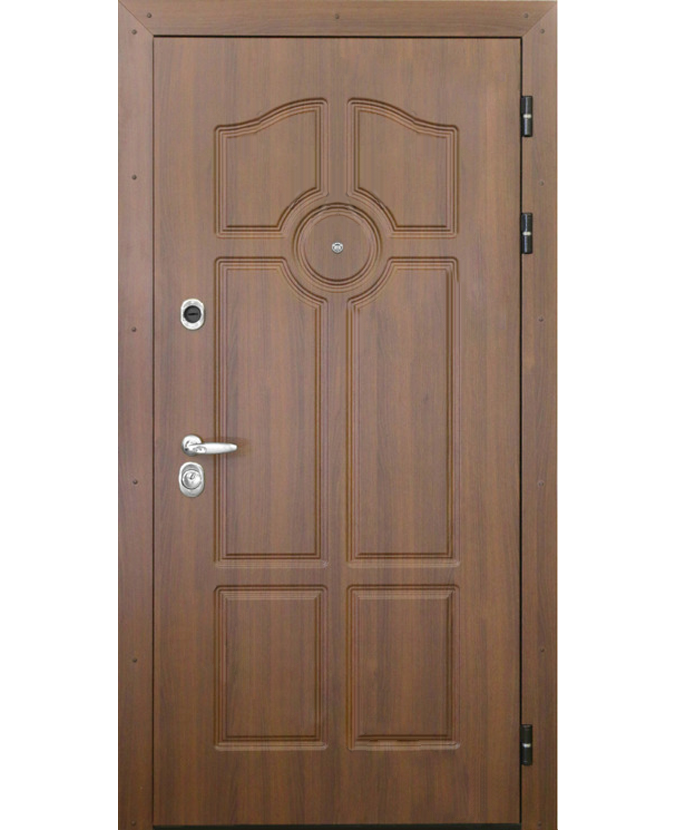 Дверь металлическая МДФ с пленкой ПВХ 0002