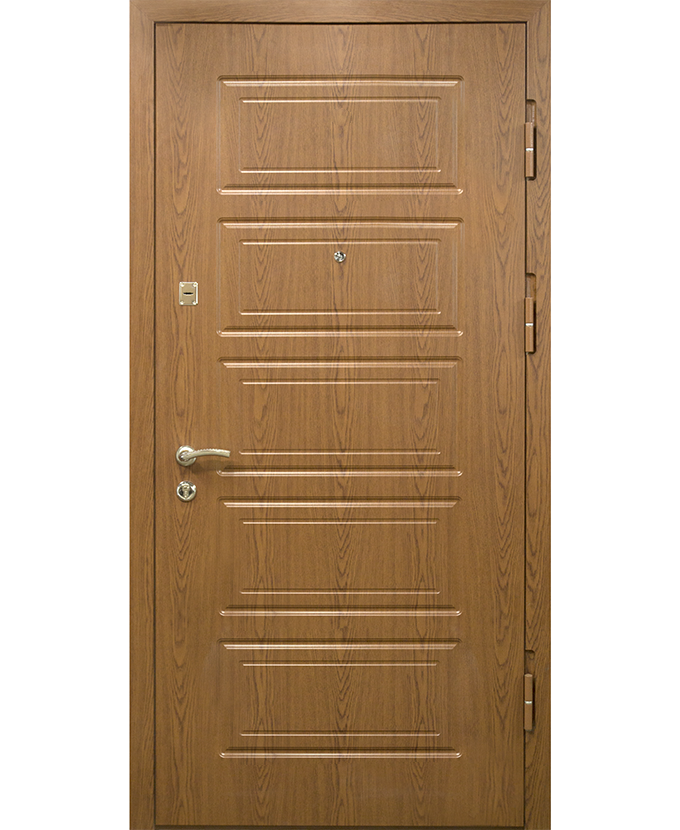 Металлическая дверь МДФ с пленкой ПВХ 0006