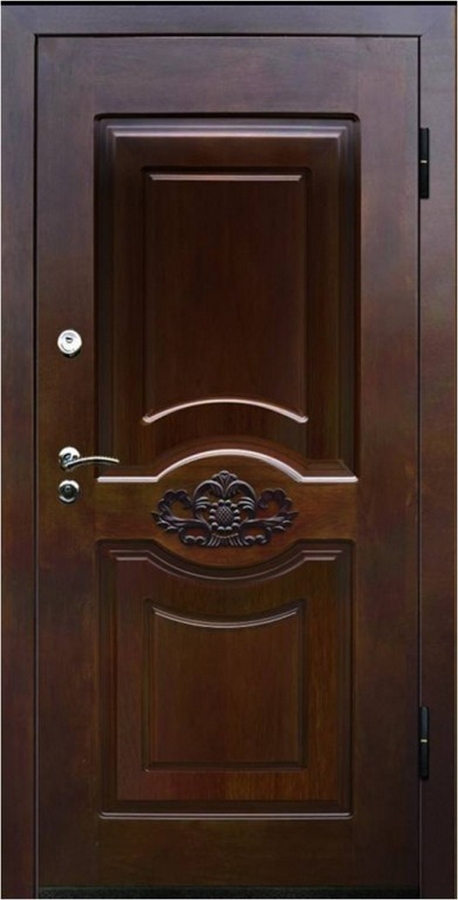 Стальная входная дверь с шумоизоляцией МДФ/МДФ 3153