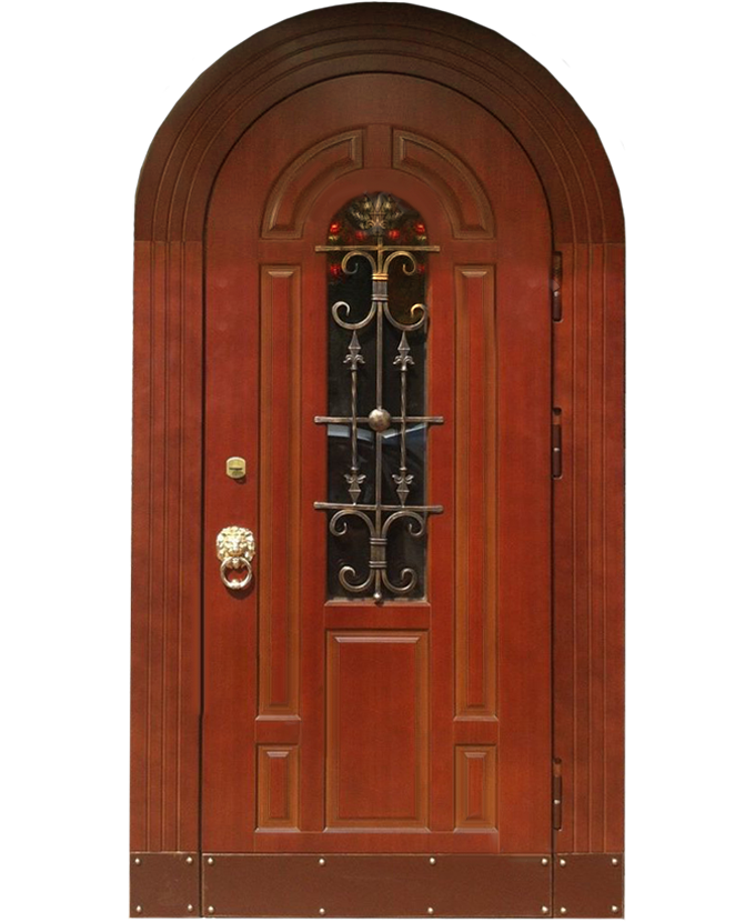 Входная арочная дверь МДФ 1121