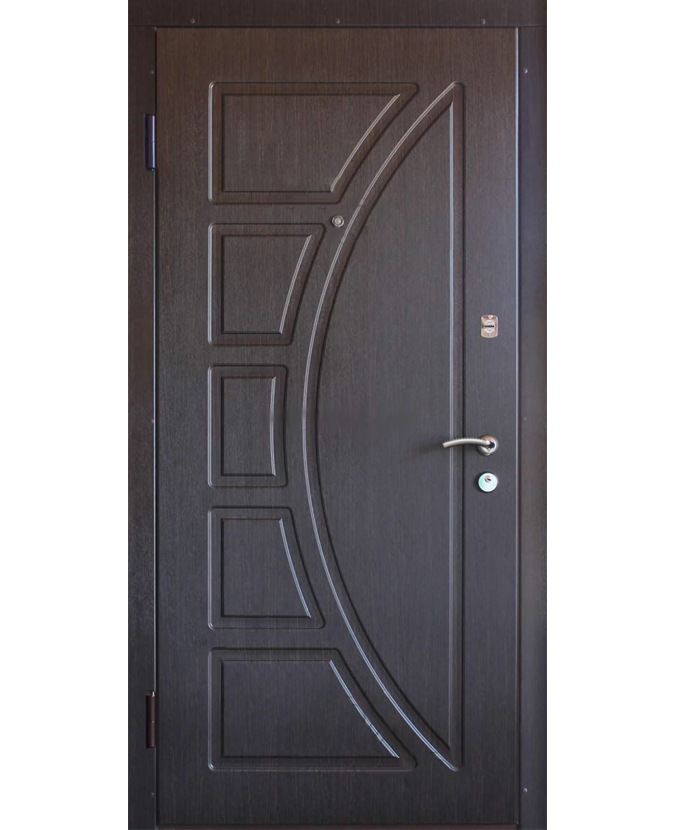 Дверь железная утеплённая МДФ/МДФ 3135