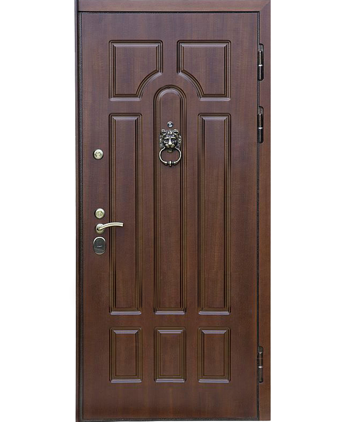 Дверь металлическая МДФ панель с натуральным шпоном 1147