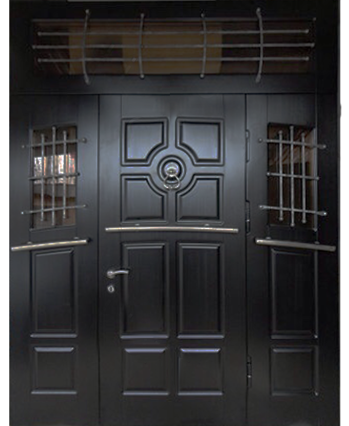 Входная дверь МДФ панель с натуральным шпоном 1149