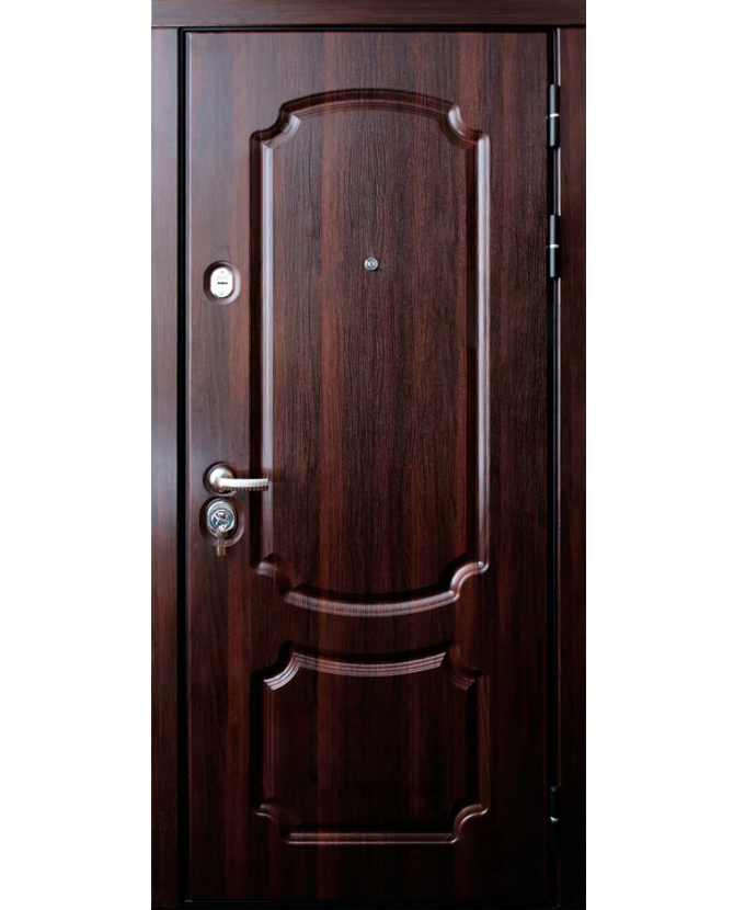 Металлическая входная утеплённая дверь МДФ/МДФ 3134
