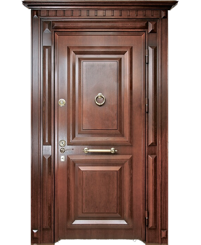 Дверь металлическая входная МДФ филёнчатый 0012
