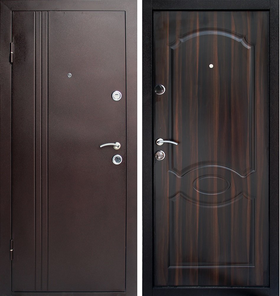 Дверь железная входная взломостойкая МДФ/МДФ 3109