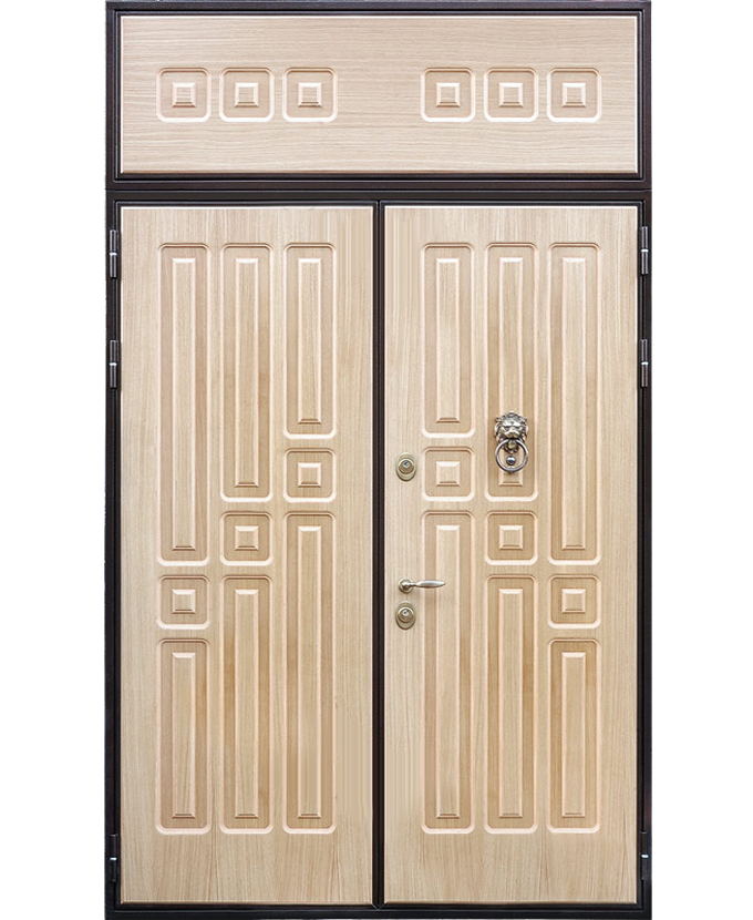Дверь стальная входная МДФ панель с натуральным шпоном 1153