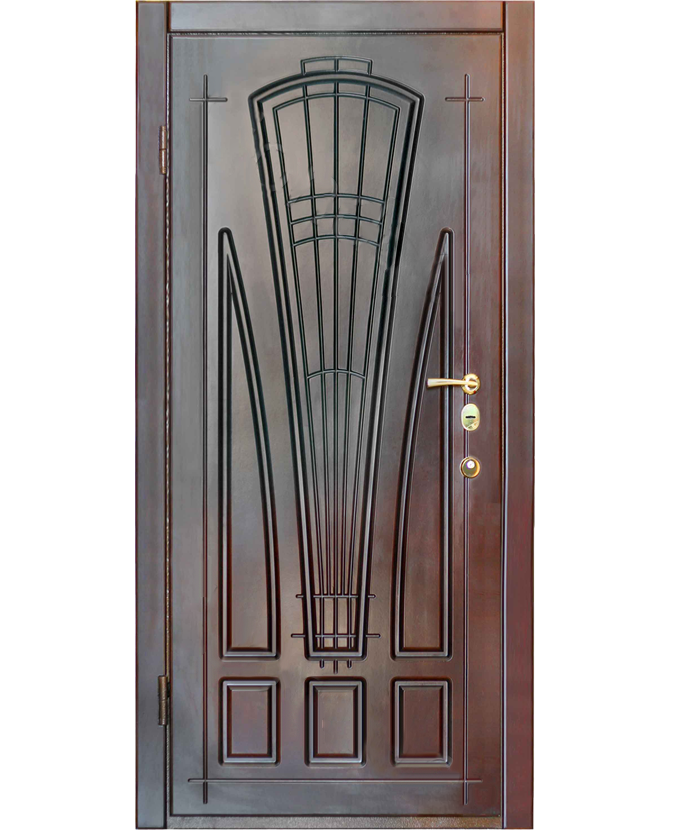 Стальная входная дверь с терморазрывом МДФ 1922
