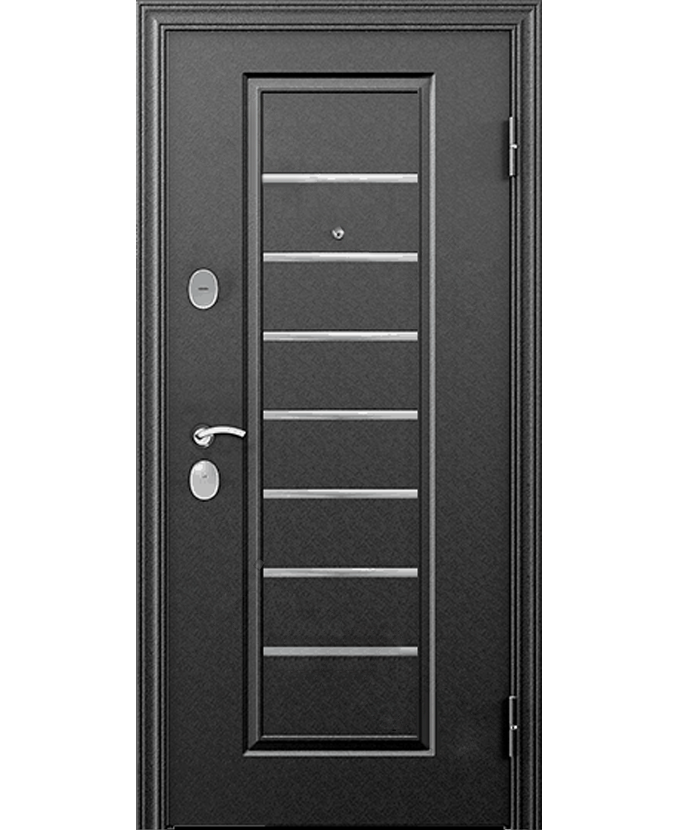 Стальная входная взломостойкая дверь МДФ/МДФ 3114