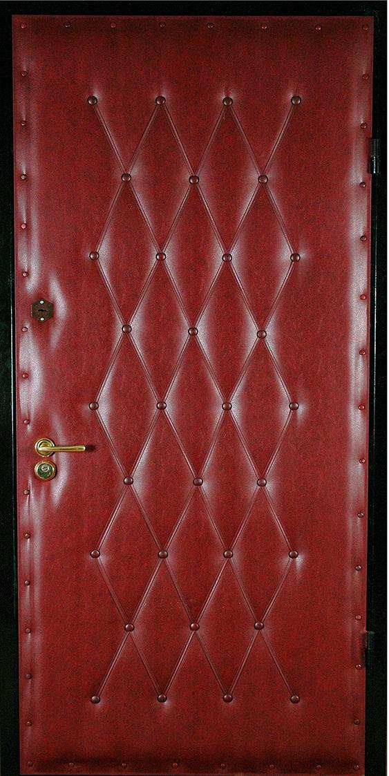 Железная входная дверь МДФ/винилискожа 1672