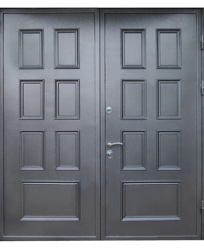 Дверь железная уличная МДФ 2041