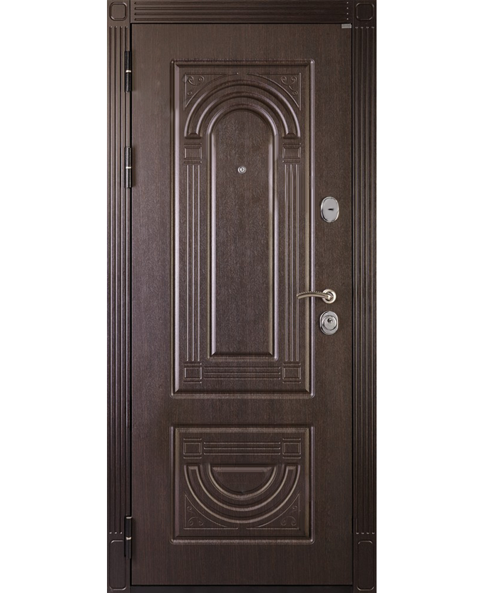 Железная утеплённая дверь МДФ/МДФ 3139