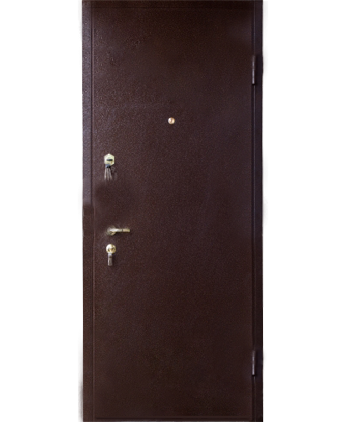 Металлическая входная дверь на дачу Порошок 3066