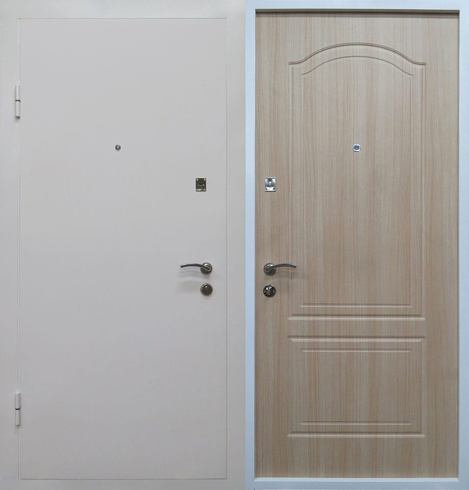 Дверь железная Порошок/МДФ 1209