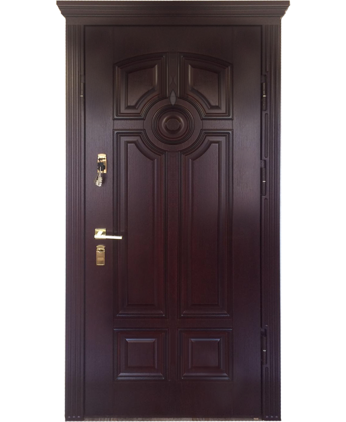 Железная дверь МДФ с пленкой ПВХ 0017