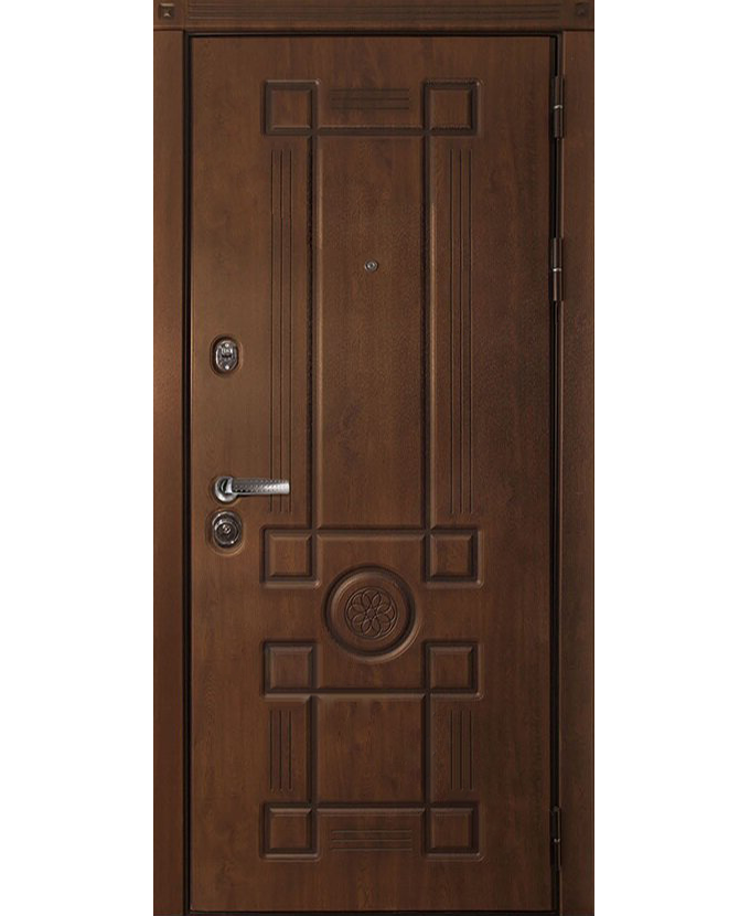 Дверь металлическая взломостойкая МДФ/МДФ 3119