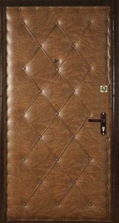 Стальные двери с отделкой винилискожей