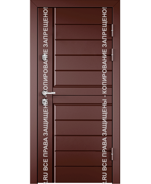 Дверь металлическая МДФ с панелью винорит 3011