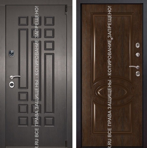 Дверь железная входная МДФ 3052
