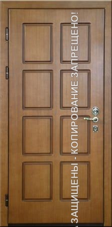 Дверь железная МДФ/винилискожа 1630