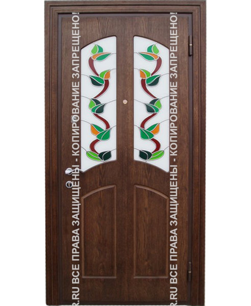 Дверь металлическая входная МДФ премиум 3042