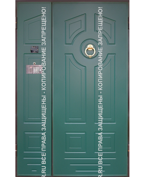 Дверь стальная МДФ панель с натуральным шпоном 1132