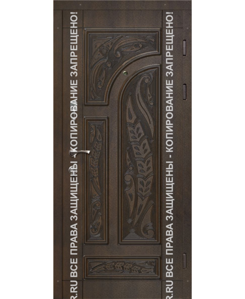Металлическая входная дверь МДФ 1908
