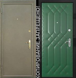 Дверь металлическая Порошок/Винилискожа 1302