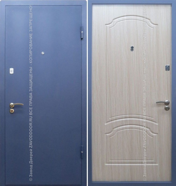 Дверь металлическая Порошок/МДФ 1212