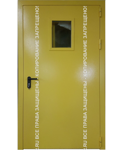 Металлическая входная техническая дверь Порошок 635