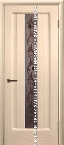 Металлическая входная дверь МДФ со стеклом 3020